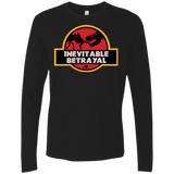 T-Shirts Black / Small JURASSIC BETRAYAL Men's Premium Long Sleeve