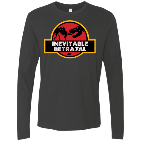 T-Shirts Heavy Metal / Small JURASSIC BETRAYAL Men's Premium Long Sleeve