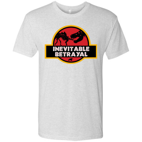 T-Shirts Heather White / Small JURASSIC BETRAYAL Men's Triblend T-Shirt