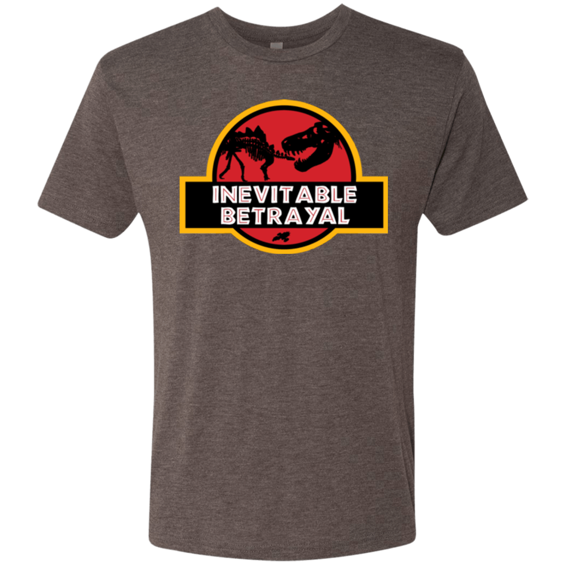 T-Shirts Macchiato / Small JURASSIC BETRAYAL Men's Triblend T-Shirt