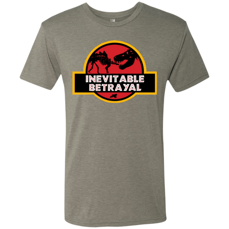 T-Shirts Venetian Grey / Small JURASSIC BETRAYAL Men's Triblend T-Shirt