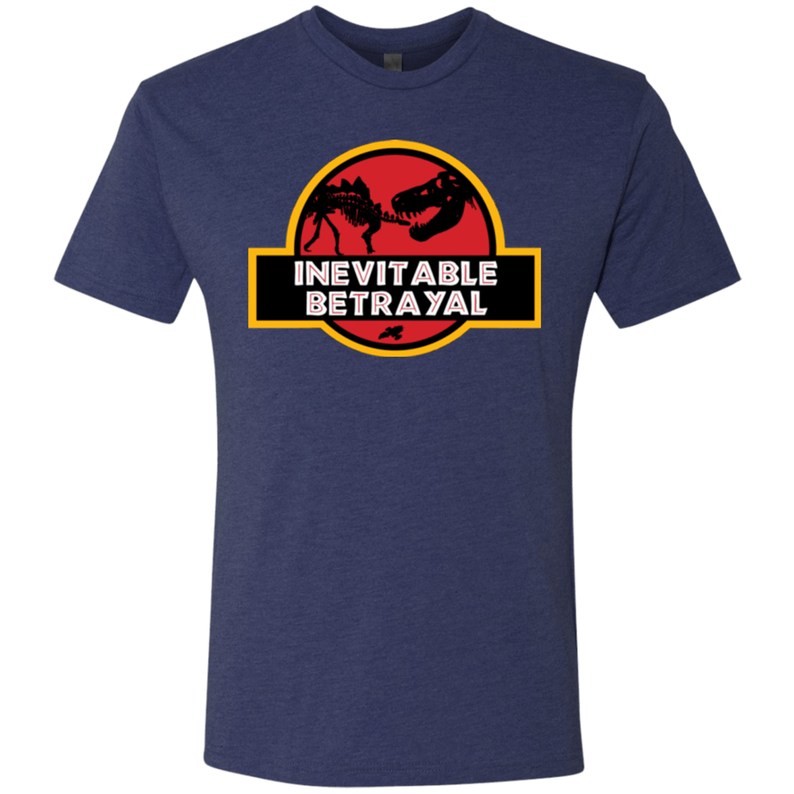 T-Shirts Vintage Navy / Small JURASSIC BETRAYAL Men's Triblend T-Shirt