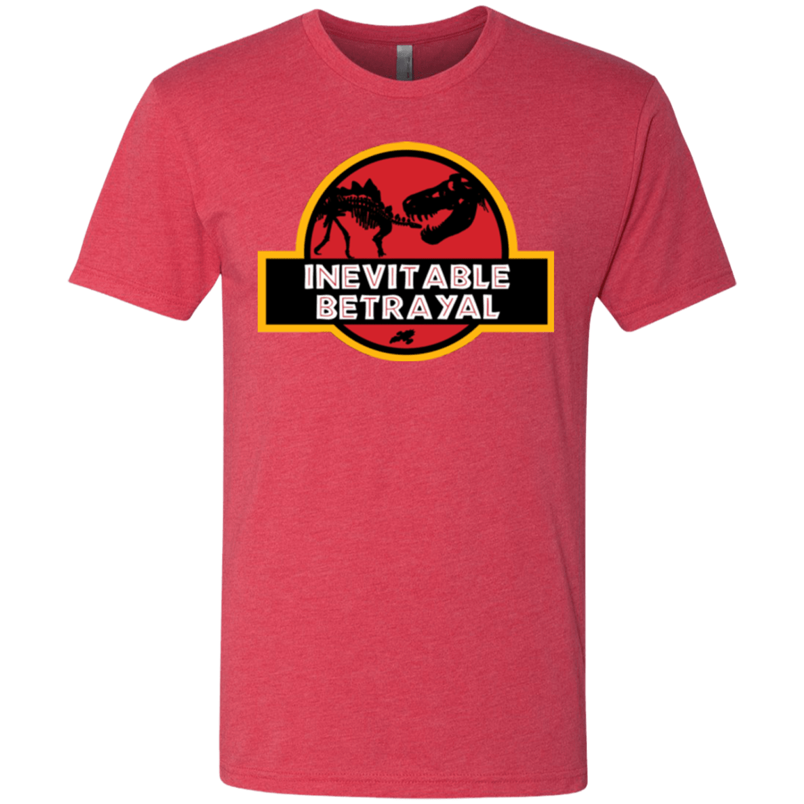 T-Shirts Vintage Red / Small JURASSIC BETRAYAL Men's Triblend T-Shirt