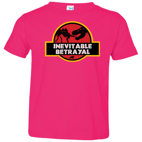 T-Shirts Hot Pink / 2T JURASSIC BETRAYAL Toddler Premium T-Shirt