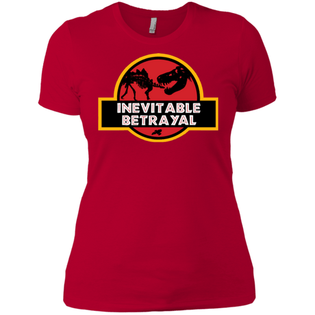T-Shirts Red / X-Small JURASSIC BETRAYAL Women's Premium T-Shirt