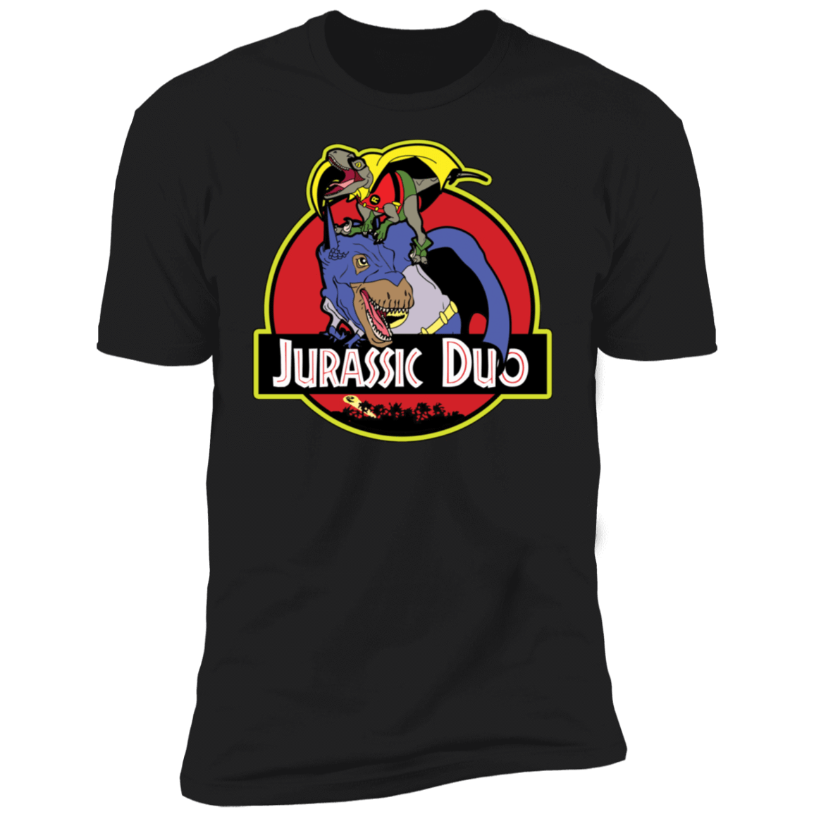 T-Shirts Black / S Jurassic Duo Men's Premium T-Shirt