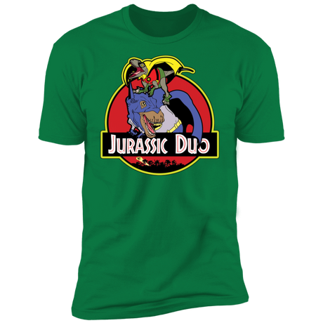 T-Shirts Kelly Green / S Jurassic Duo Men's Premium T-Shirt