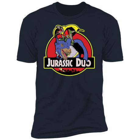 T-Shirts Midnight Navy / S Jurassic Duo Men's Premium T-Shirt