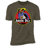 T-Shirts Military Green / S Jurassic Duo Men's Premium T-Shirt