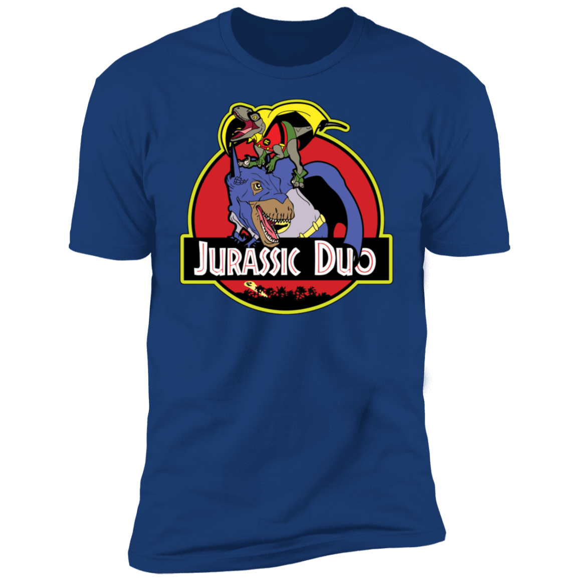 T-Shirts Royal / S Jurassic Duo Men's Premium T-Shirt