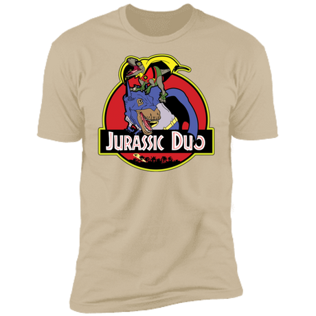 T-Shirts Sand / S Jurassic Duo Men's Premium T-Shirt