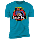 T-Shirts Turquoise / S Jurassic Duo Men's Premium T-Shirt