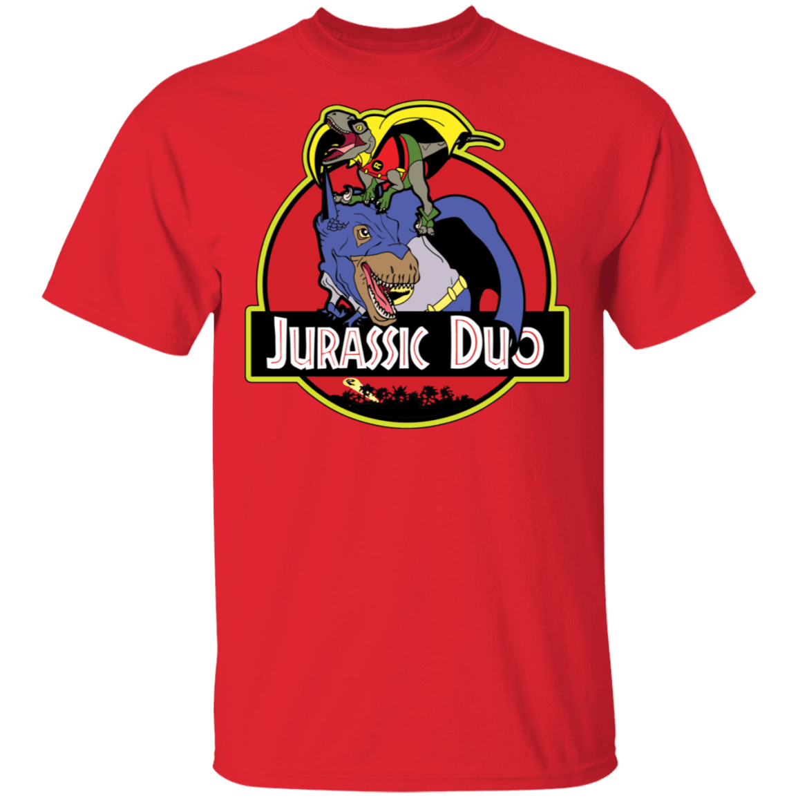 T-Shirts Red / S Jurassic Duo T-Shirt