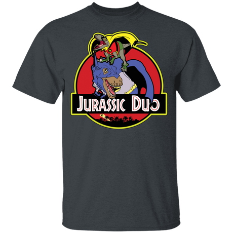 T-Shirts Dark Heather / YXS Jurassic Duo Youth T-Shirt