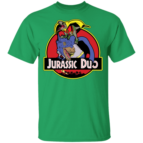 T-Shirts Irish Green / YXS Jurassic Duo Youth T-Shirt