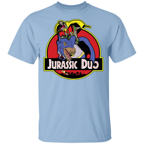 T-Shirts Light Blue / YXS Jurassic Duo Youth T-Shirt