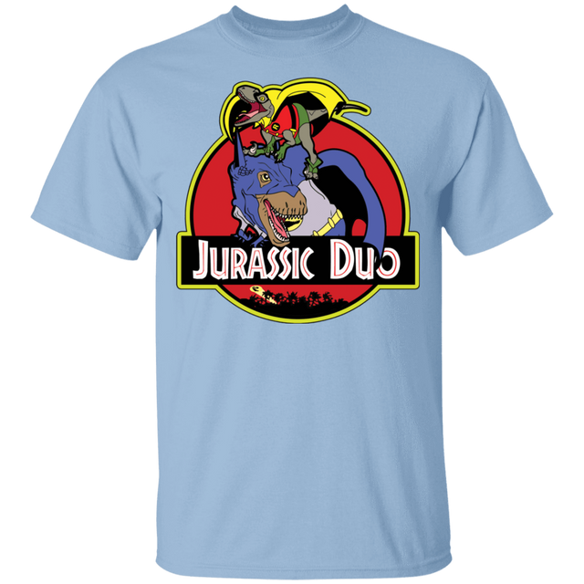 T-Shirts Light Blue / YXS Jurassic Duo Youth T-Shirt