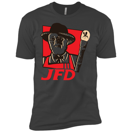 T-Shirts Heavy Metal / YXS Jurassic Fried Dinosaur Boys Premium T-Shirt