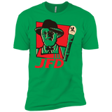 T-Shirts Kelly Green / YXS Jurassic Fried Dinosaur Boys Premium T-Shirt