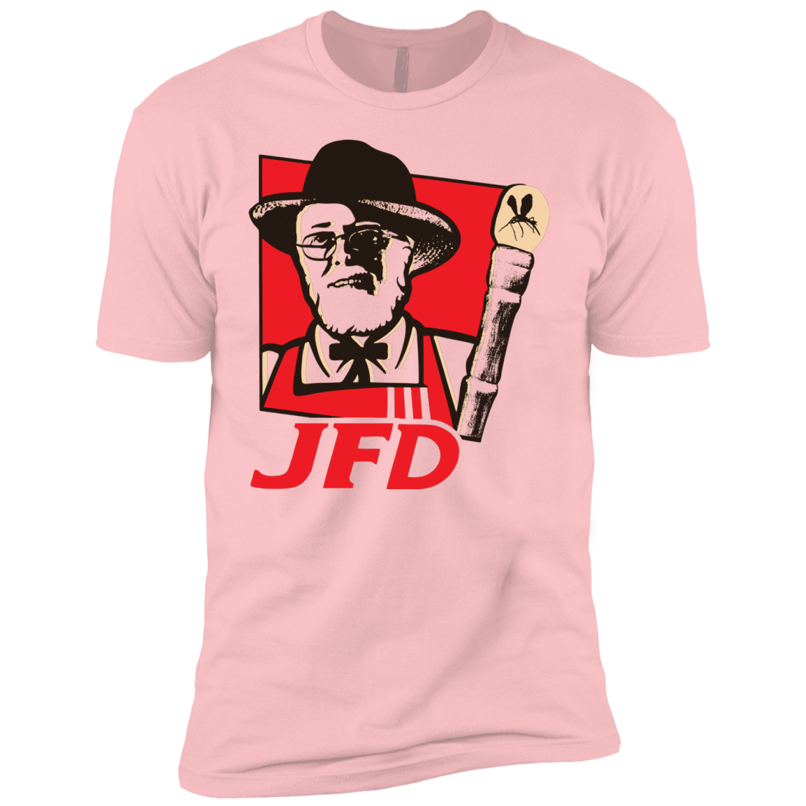 T-Shirts Light Pink / YXS Jurassic Fried Dinosaur Boys Premium T-Shirt