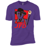 T-Shirts Purple Rush / YXS Jurassic Fried Dinosaur Boys Premium T-Shirt
