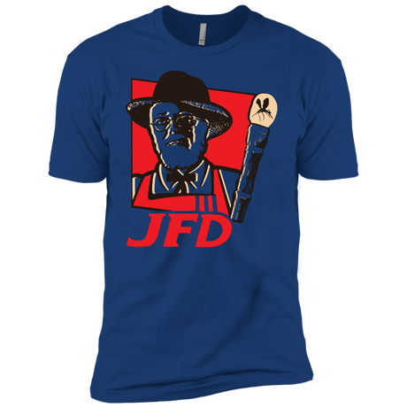 T-Shirts Royal / YXS Jurassic Fried Dinosaur Boys Premium T-Shirt