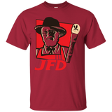 T-Shirts Cardinal / S Jurassic Fried Dinosaur T-Shirt