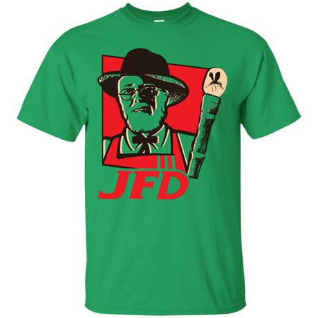 T-Shirts Irish Green / S Jurassic Fried Dinosaur T-Shirt