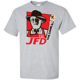 T-Shirts Sport Grey / XLT Jurassic Fried Dinosaur Tall T-Shirt