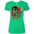 T-Shirts Envy / S Jurassic Fried Dinosaur Women's Triblend T-Shirt
