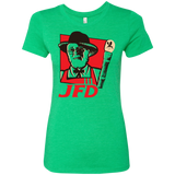 T-Shirts Envy / S Jurassic Fried Dinosaur Women's Triblend T-Shirt