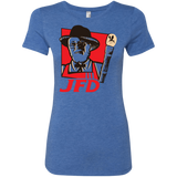 T-Shirts Vintage Royal / S Jurassic Fried Dinosaur Women's Triblend T-Shirt