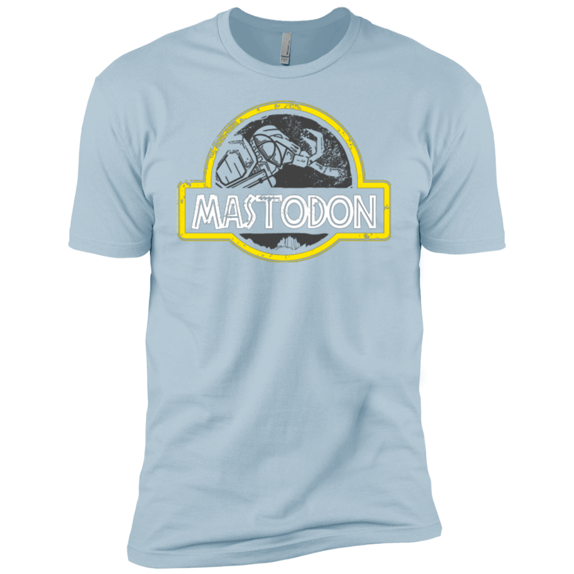 T-Shirts Light Blue / YXS Jurassic Power Black Boys Premium T-Shirt