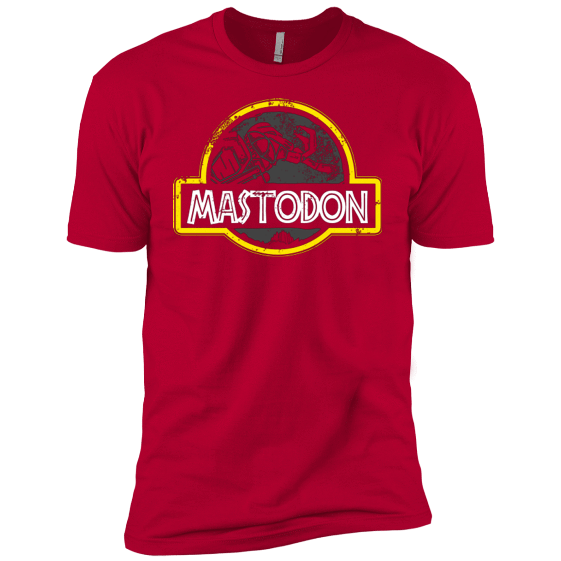 T-Shirts Red / YXS Jurassic Power Black Boys Premium T-Shirt