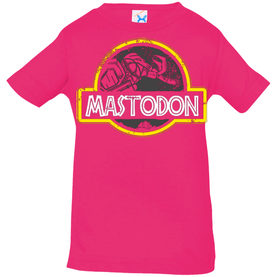 T-Shirts Hot Pink / 6 Months Jurassic Power Black Infant Premium T-Shirt