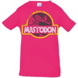 T-Shirts Hot Pink / 6 Months Jurassic Power Black Infant Premium T-Shirt