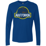 T-Shirts Royal / Small Jurassic Power Black Men's Premium Long Sleeve