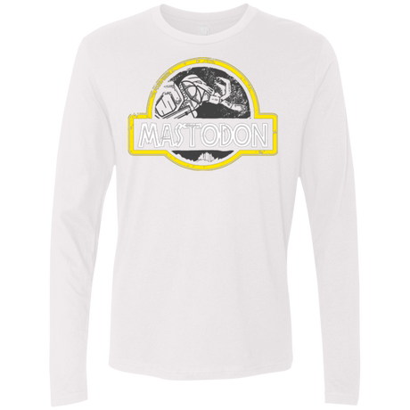 T-Shirts White / Small Jurassic Power Black Men's Premium Long Sleeve