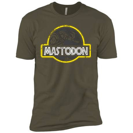 T-Shirts Military Green / X-Small Jurassic Power Black Men's Premium T-Shirt