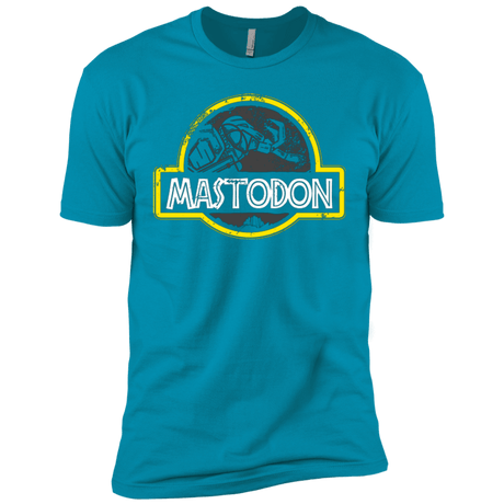 T-Shirts Turquoise / X-Small Jurassic Power Black Men's Premium T-Shirt