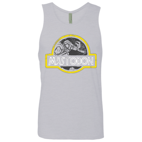 T-Shirts Heather Grey / Small Jurassic Power Black Men's Premium Tank Top
