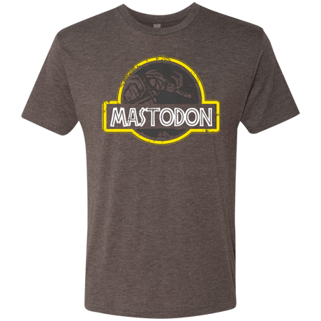 T-Shirts Macchiato / Small Jurassic Power Black Men's Triblend T-Shirt