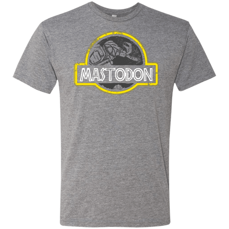 T-Shirts Premium Heather / Small Jurassic Power Black Men's Triblend T-Shirt