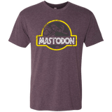 T-Shirts Vintage Purple / Small Jurassic Power Black Men's Triblend T-Shirt