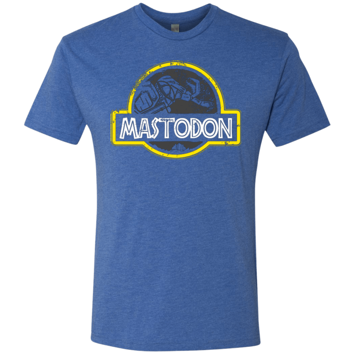 T-Shirts Vintage Royal / Small Jurassic Power Black Men's Triblend T-Shirt