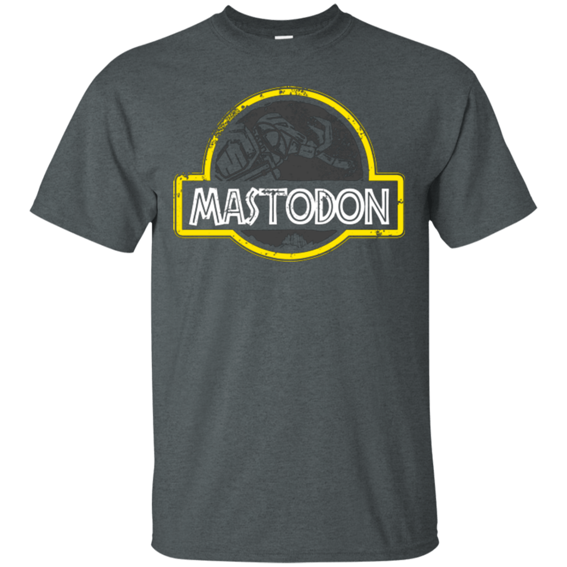 T-Shirts Dark Heather / Small Jurassic Power Black T-Shirt