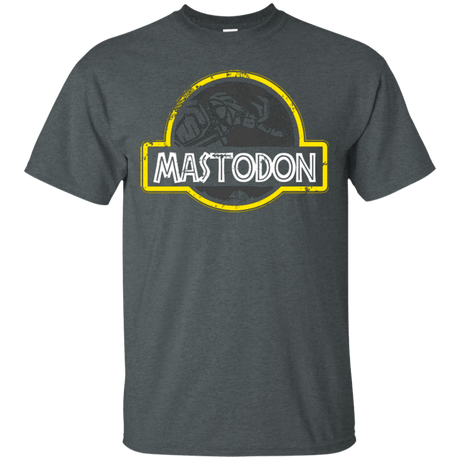 T-Shirts Dark Heather / Small Jurassic Power Black T-Shirt