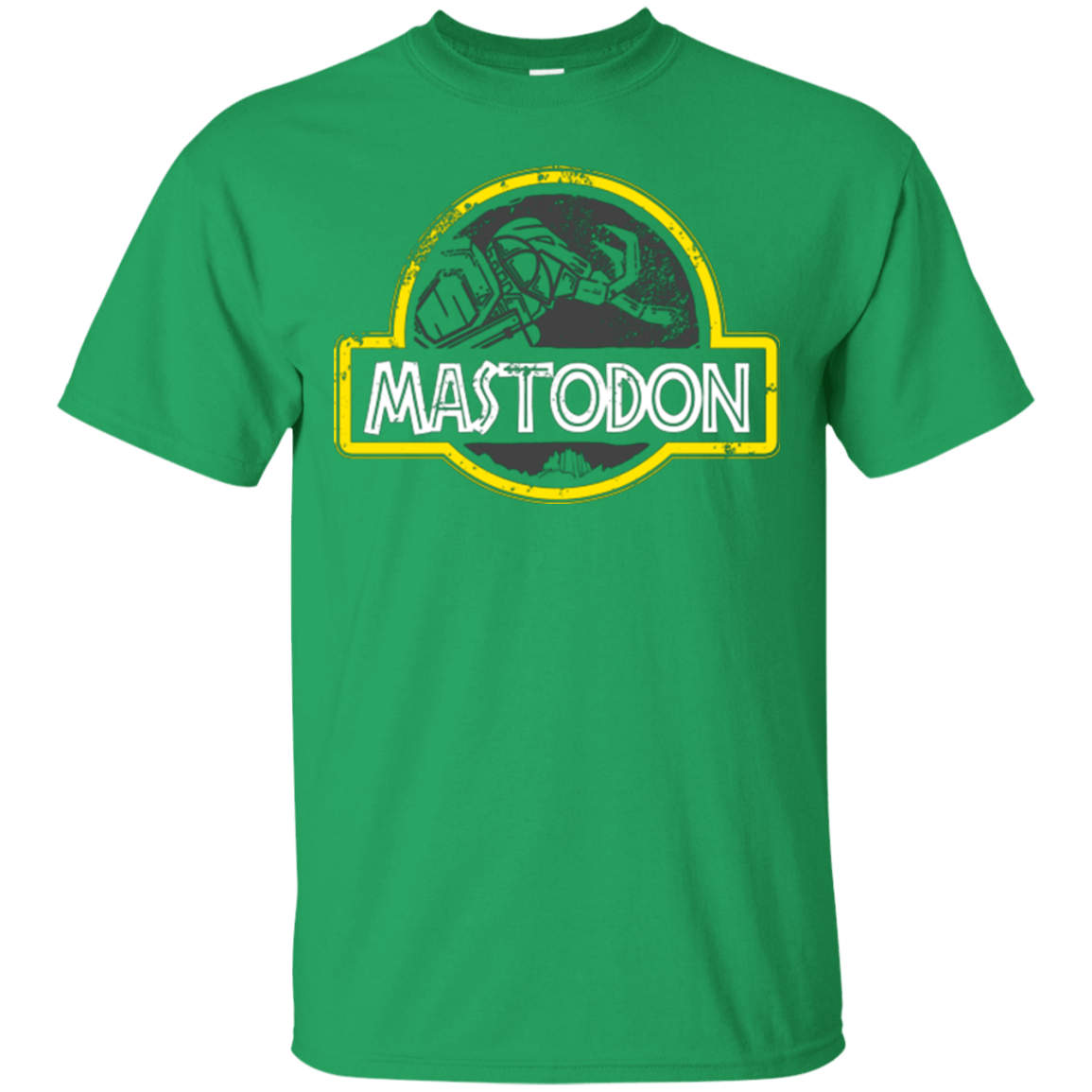 T-Shirts Irish Green / Small Jurassic Power Black T-Shirt