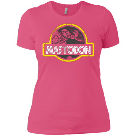 T-Shirts Hot Pink / X-Small Jurassic Power Black Women's Premium T-Shirt