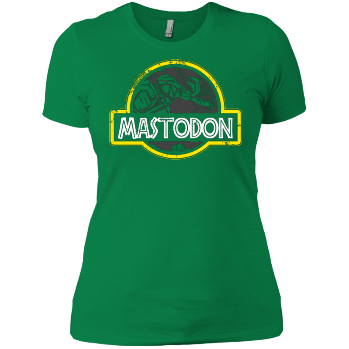 T-Shirts Kelly Green / X-Small Jurassic Power Black Women's Premium T-Shirt